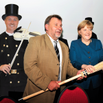 Schornsteinfeger Geiger Musik Merkel Show Künstler