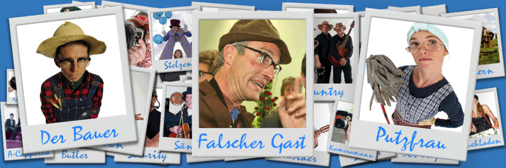 der falsche gast, comedy-walkact, köln, bonn, düsseldorf