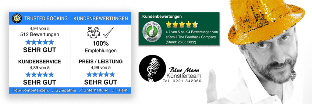 Wertung und Kundenbewertungen und Referenzen der Künstler des Künstlerdienst in K