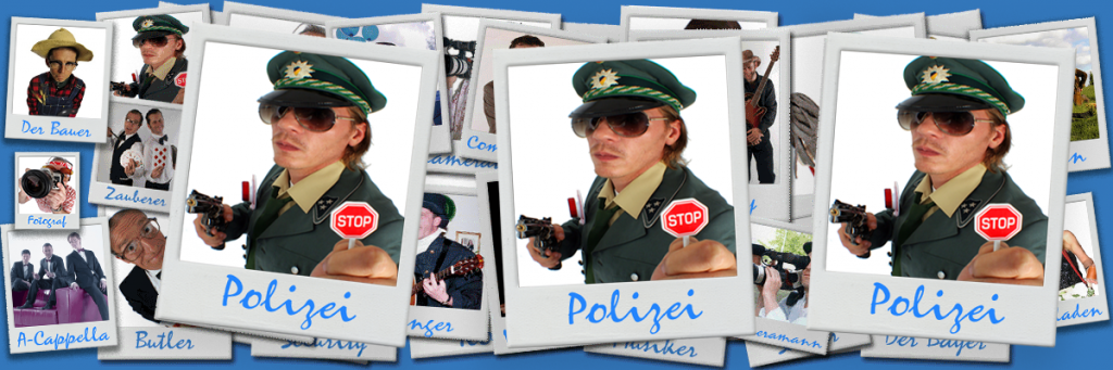 Polizei, Comedy, Polte, Einlass Animation, Walk act, Show, Veranstaltung, Event, buchen, Highlight