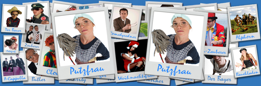 Comedy, Putzfrau, Event, buchen