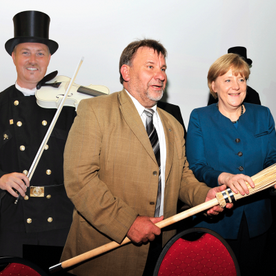 Schornsteinfeger-Show mit Musik