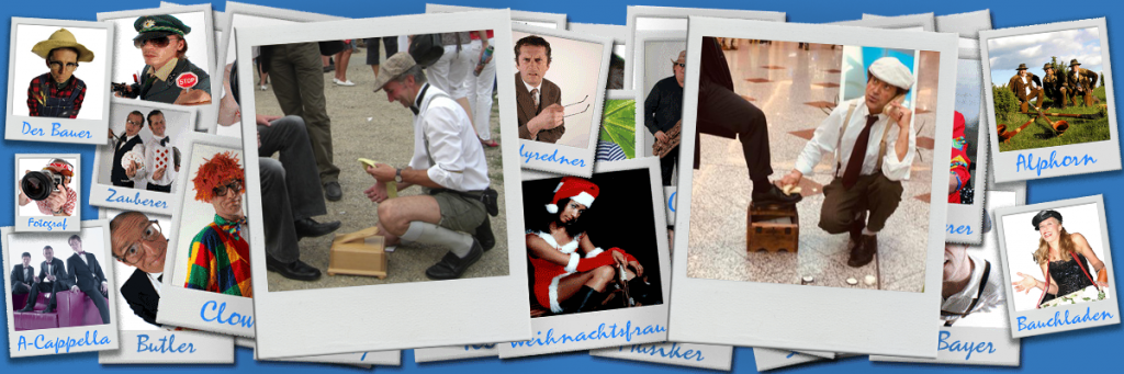 Schuhputzer Comedy Highlight Event buchen